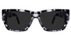Daru Gray Polarized eyeglasses in moonlight variant it has straight top bar