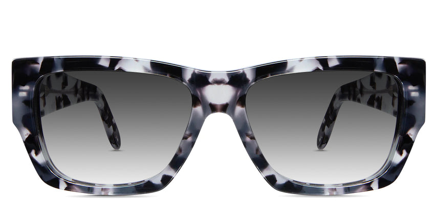 Daru Black Sunglasses Gradient in Moonlight variant it has straight top bar