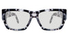 Daru black tinted Standard Solid eyeglasses in moonlight variant it has straight top bar