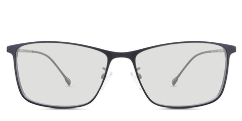 Delphi black tinted Standard Solid in the Raven variant - is a slim metal frame with silicon adjustable nose pads.