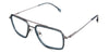 Dendro Eyeglasses in noir variant - have clear silicone adjustable nose pads.
