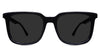 Denes Gray Polarized glasses in midnight variant - it's square frame with medium thick border