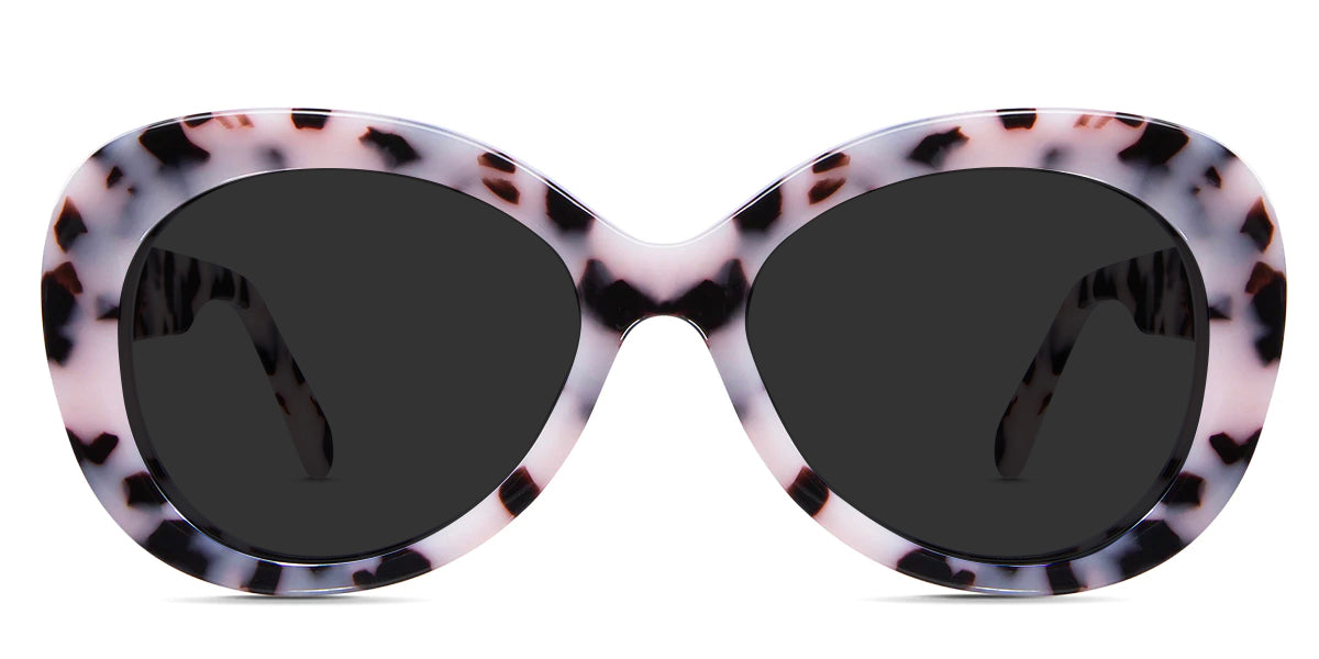 Dilla Gray Polarized in chiffon variant in pearl colour frame