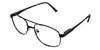 Dixon Eyeglasses in the gilded variant - the frame name and size were imprinted inside the arm