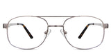 Dixon Eyeglasses in the luna variant - have a wide oval shape viewing lens.