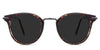 Eden Gray Polarized in the Roastery variant - it's a round frame with a metal nose bridge and a slim arm.