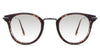 Eden black tinted Gradient glasses in the Roastery variant - it's a round frame with a metal nose bridge and a slim arm.
