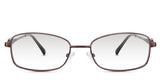 Elie black tinted Gradient sunglasses in the Fudge - are oval frames and have a narrow nose bridge of 17mm