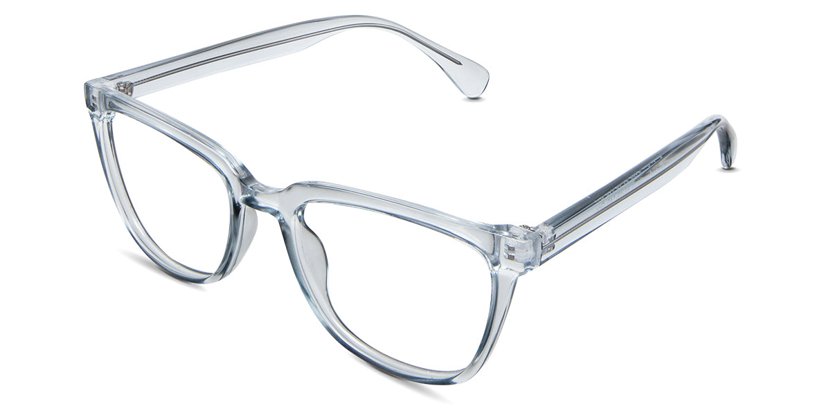 Emery eyeglasses in the templeton variant - it's a transparent acetate frame.