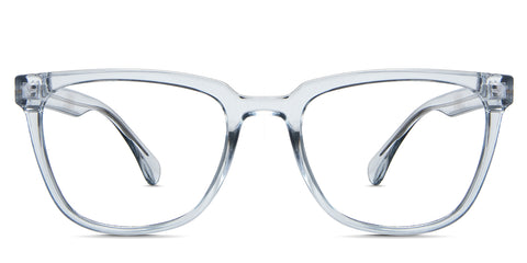 Emery eyeglasses in the templeton variant - it's a full-rimmed frame in gray.