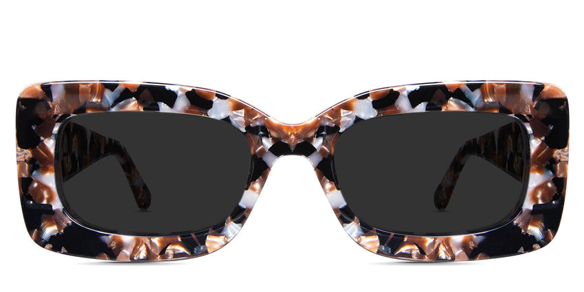 Erid Gray Polarized frame in sila variant made with acetate material