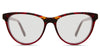 Eslinger black tinted Standard Solid eyeglasses in sedona stone variant in medium size