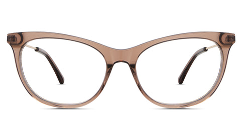 Gaia eyeglasses in the russet variant - it's a combination of an acetate rim. Cat-Eye New Releases Latest