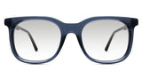 Gauri black tinted Gradient single vision glasses in olympic variant - it's medium square frame