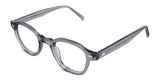 Ghent eyeglasses in the cerulean variant - it's a full-rimmed acetate frame in color gray.