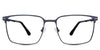 Griffin eyeglasses in the eleodes variant - is a full-rimmed frame in black.