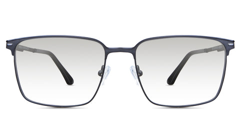 Griffin black tinted Gradient in the eleodes variant - is a full-rimmed frame with a narrow-width nose bridge and a slim temple arm.
