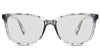 Higgins black tinted Standard Solid glasses in tundra variant - it's medium size rectangle frame