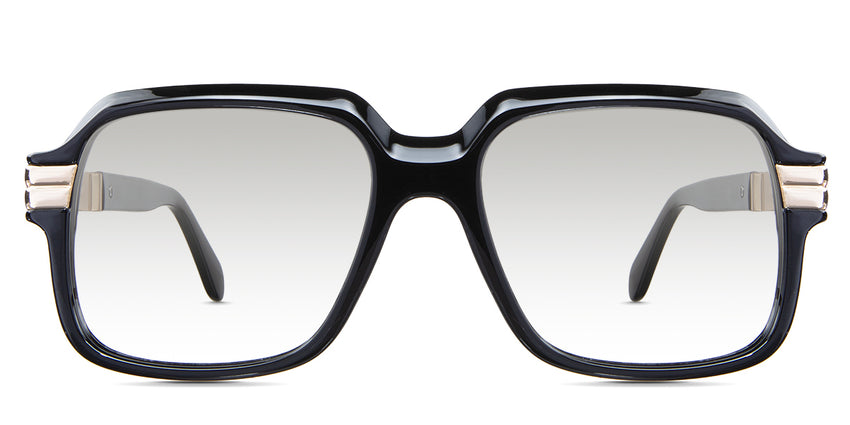 Hollis black tinted Gradient in the Midnight variant - it's a full-rimmed frame with a U-shaped nose bridge and broad temples.