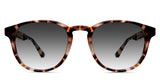 Hurler black tinted Gradient sunglasses frame in sand dunes variant in oval shape