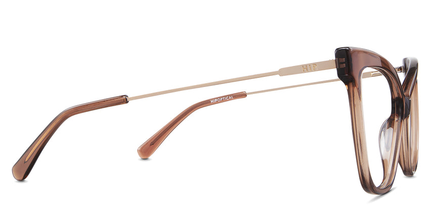 Imari eyeglasses in the tamarin variant - the arm has 145 mm long.