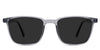 Iver Gray Polarized in the heron variant - it's a thin rectangular frame with a U-shaped nose bridge.