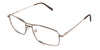 Jakari eyeglasses in the semolina variant - have adjustable nose pads.