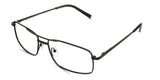 Jakari eyeglasses in the sumi variant - have a narrow nose bridge.
