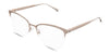 Jocelyn eyeglasses in the bighorn variant - have a narrow nose bridge.
