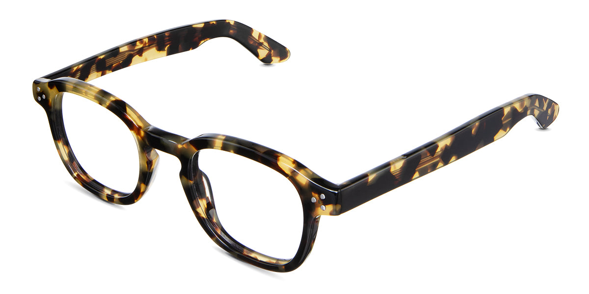 Jovi Eyeglasses in the emys variant - it's an acetate frame in color tortoise.