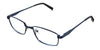 Juan eyeglasses in the lazuli variant - have adjustable nose pads.