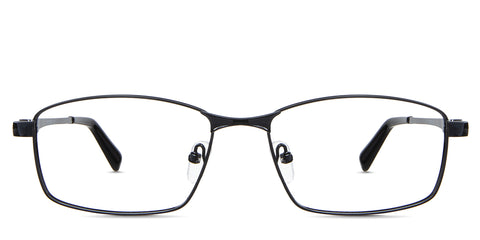 Juan eyeglasses in the sumi variant - are full-rimmed frames in color black.