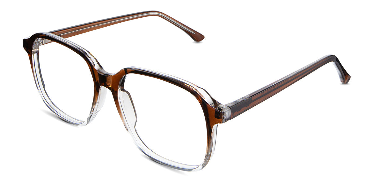 Kata Eyeglasses in the felis variant - it's a full-rimmed frame with two-tone.