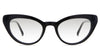 Katos black tinted Gradient in the Midnight  variant - a frame with a cat-eye-shaped viewing lens.