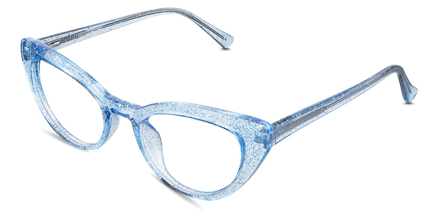 Katos eyeglasses in the sky variant - have built-in nose pads.