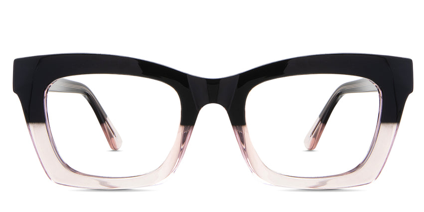 Lana eyeglasses in the fruitdove variant - it's a full-rimmed frame in two colors.