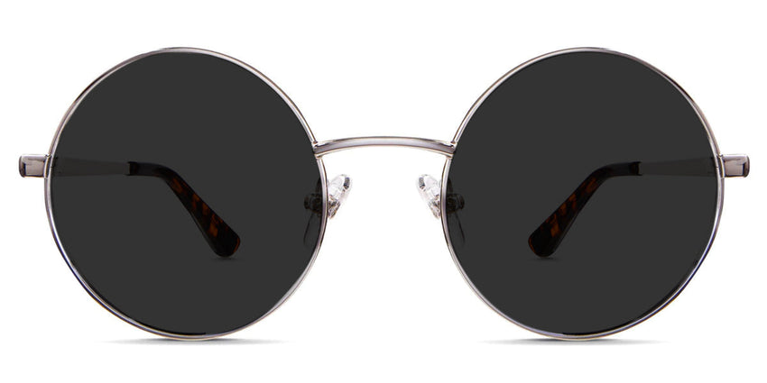 Larsen Gray Polarized glasses in rookwood variant - thin metal frame