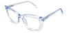 Lesa eyeglasses in the aoki variant - it's a medium-sized frame with built-in nose pads.