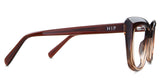 Lesa eyeglasses in the colt variant - have a thick temple arm 145mm long.
