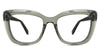 Lesa eyeglasses in the midori variant - it's a transparent frame in a cat eye shape frame. Cat-Eye best seller New Releases Latest