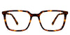 Lewis acetate frame in the delaney variant - is a rectangular frame with a thinner rim.
