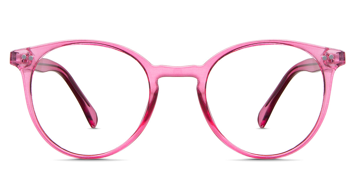 Lilah eyeglasses in the purple variant - are full-rimmed frames in the color purple.