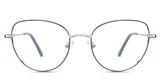 Lishka eyeglasses in the halmus variant - it's a full-rimmed metal frame.