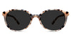 Ludolph Gray Polarized glasses in dove wing variant - it's medium size frame - frame size 52-19-140