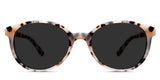 Ludolph Gray Polarized glasses in dove wing variant - it's medium size frame - frame size 52-19-140