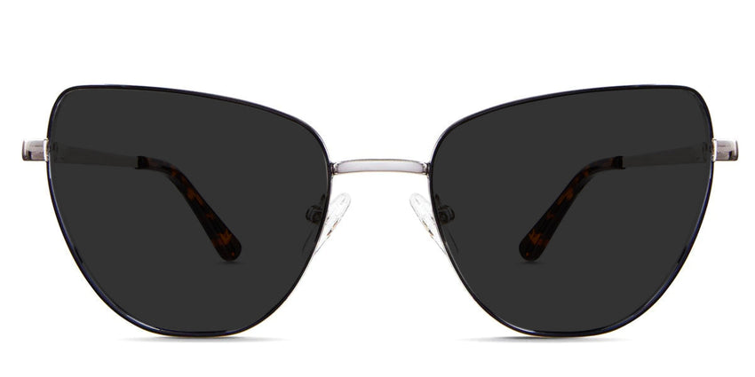 Maguire Gray Polarized glasses in paver variant - it's wired frame with adjustable nose pads