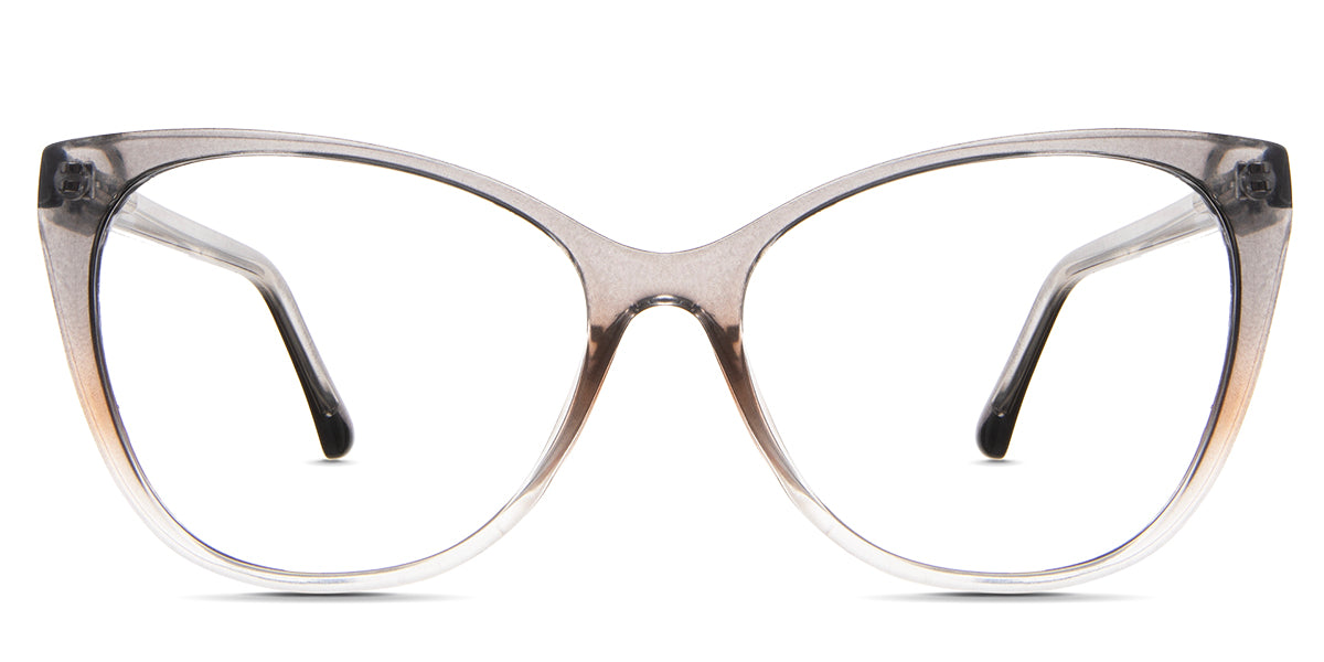 Memphis eyeglasses in the sandlot variant - it's an acetate frame in color gradient gray.