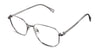 Miko eyeglasses in the antique variant - have geometric shape viewing lenses.