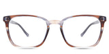 Milong eyeglasses in the falcon variant - it's a full-rimmed frame in tortoise brown color.