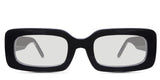 Mokka black tinted Standard Solid glasses in jet-setter variant made with acetate material